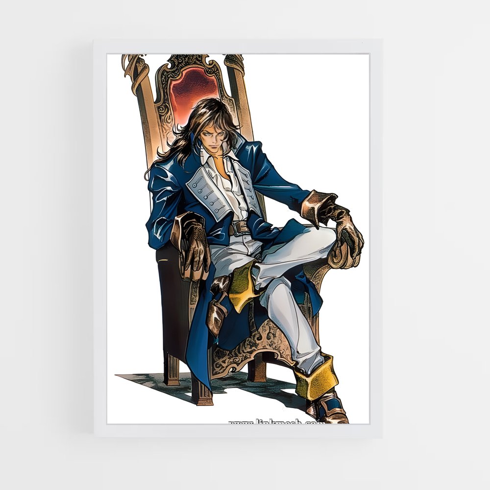 Poster Richter belmont – affiche Castlevania (vue 3)